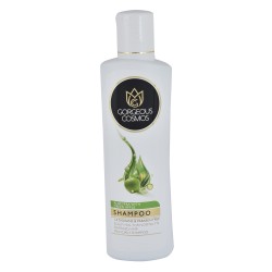 Gorgeous Cosmos Aloevera Green Apple Shampoo 200 Ml Anti-dandruff, Repair damage hair and scalp.