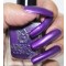 Water based nail polish Purple - Black Currant Candy